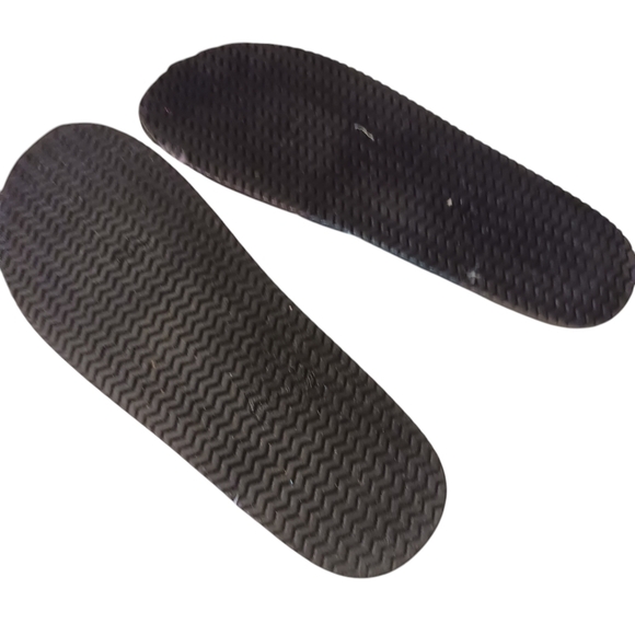 Nicole Miller Tie Dyed FAUX  FUR Rainbowish  Fluffy Slides Ladies 8 Cotton Candy - Picture 6 of 6